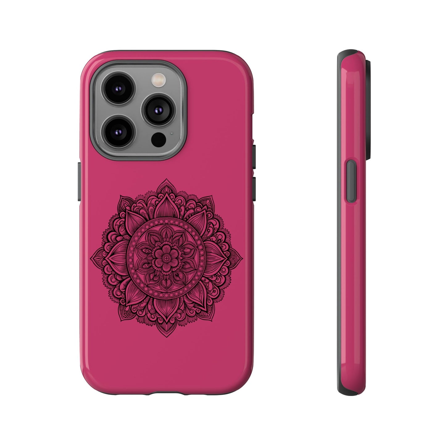 Vibrant Mandala Phone Case, Artistic Protection Cover, Gift for Her, Trendy Accessories, Birthday or Holiday Present
