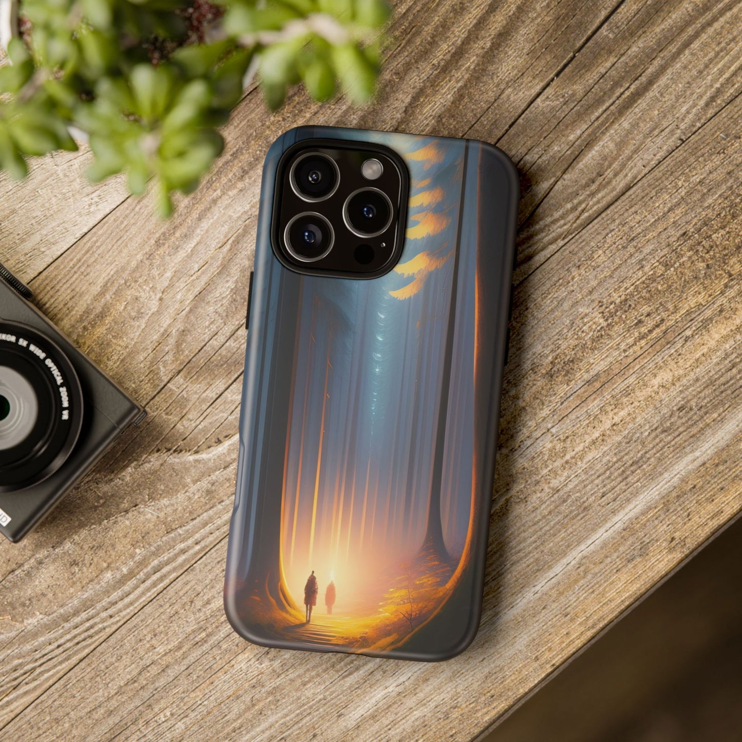Phone Case — Mystical Forest Nightscape Protective Tough Case