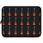 Guitar Pattern Laptop Sleeve | Music Lover Gift