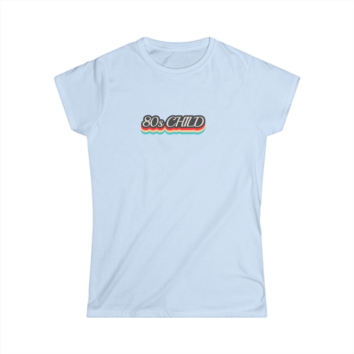 Women's Softstyle Tee - 80's chc