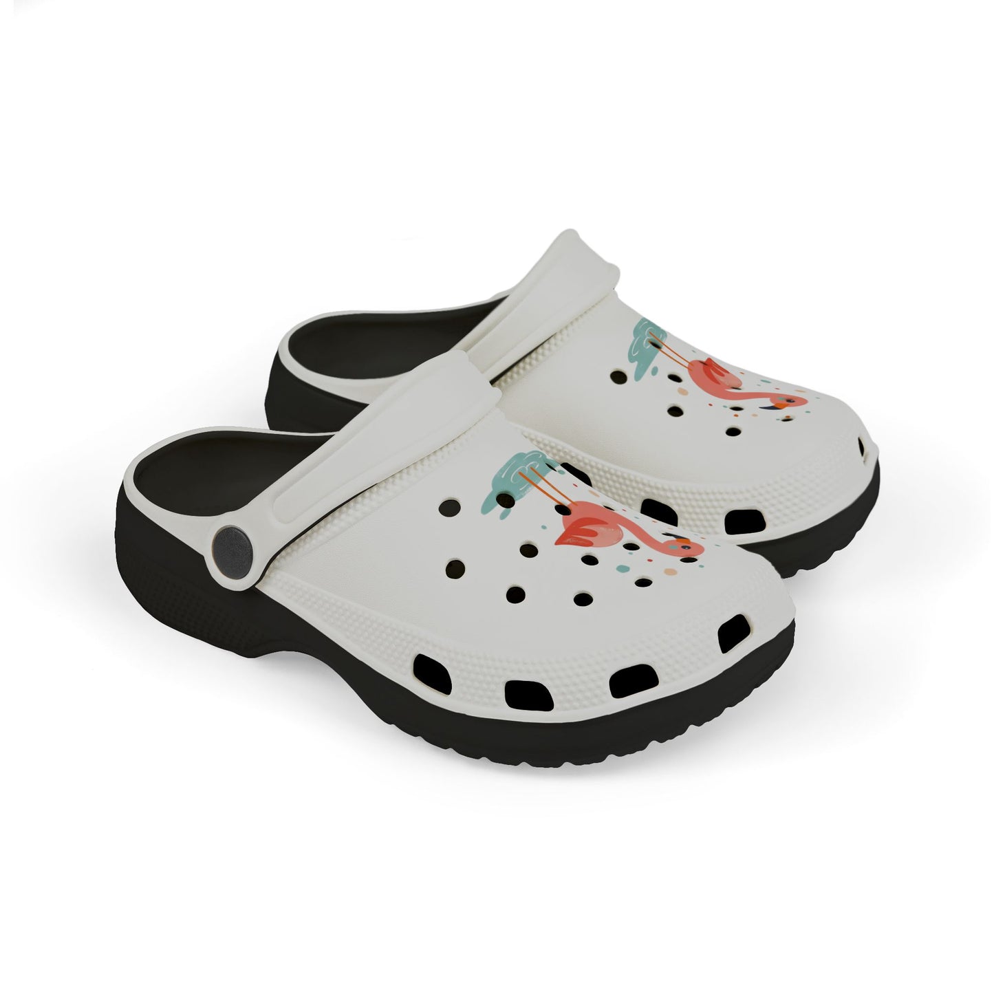 Kids' Fun Flamingo Clogs – Comfortable Footwear