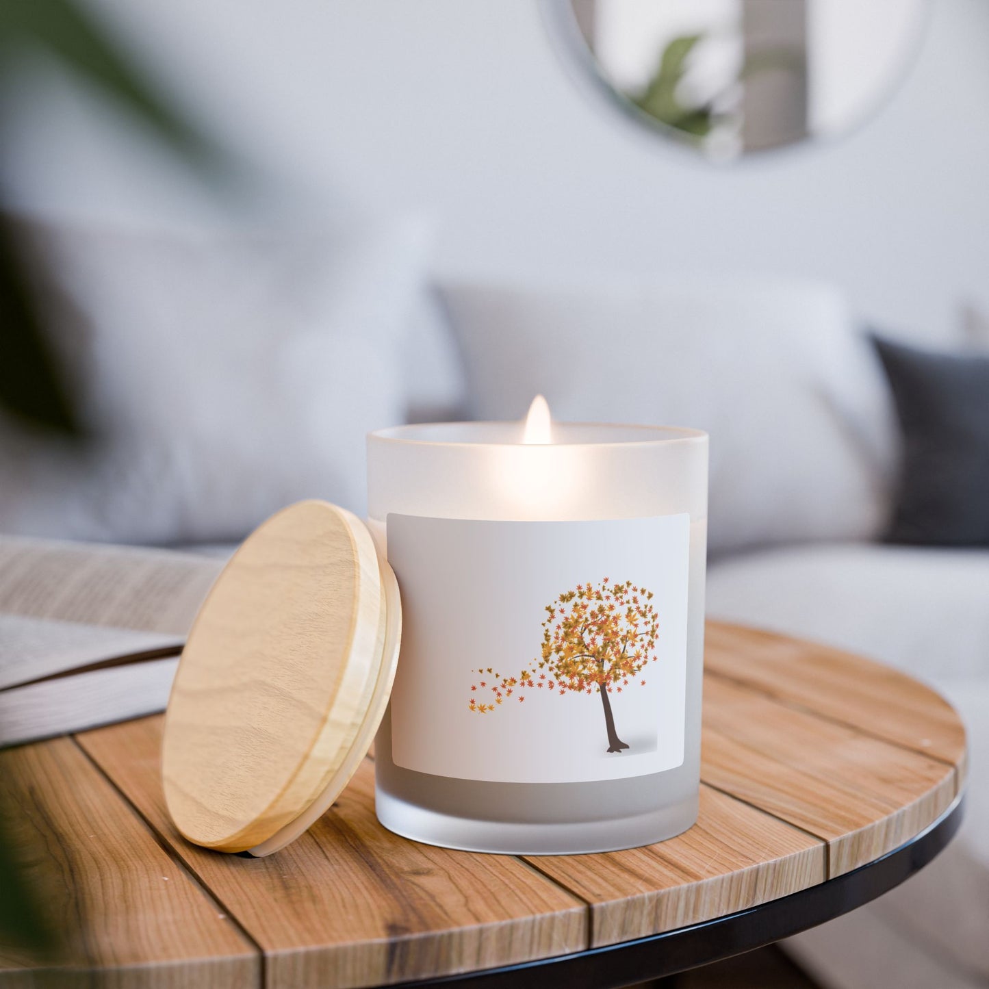 Autumn Essence Candle, Home Decor, Fall Candle, Gifts for Her, Cozy Vibes, Seasonal Decor