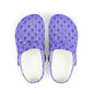 Kids Purple Tie-Dye EVA Foam Clogs — Lightweight Waterproof Garden & Play Shoes