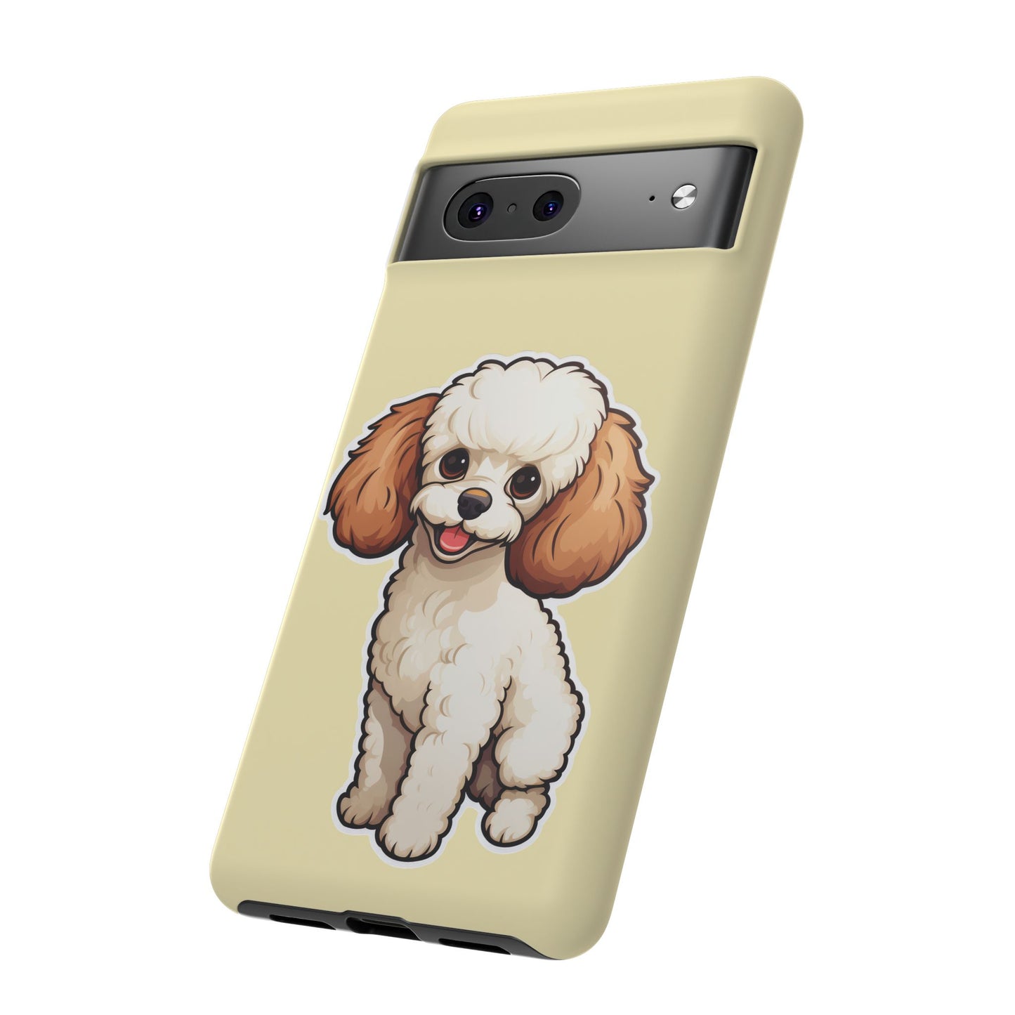 Cute Dog Phone Case, Pet Lover Gift, Custom Phone Cover, Cartoon Dog Case, Durable Phone Accessory
