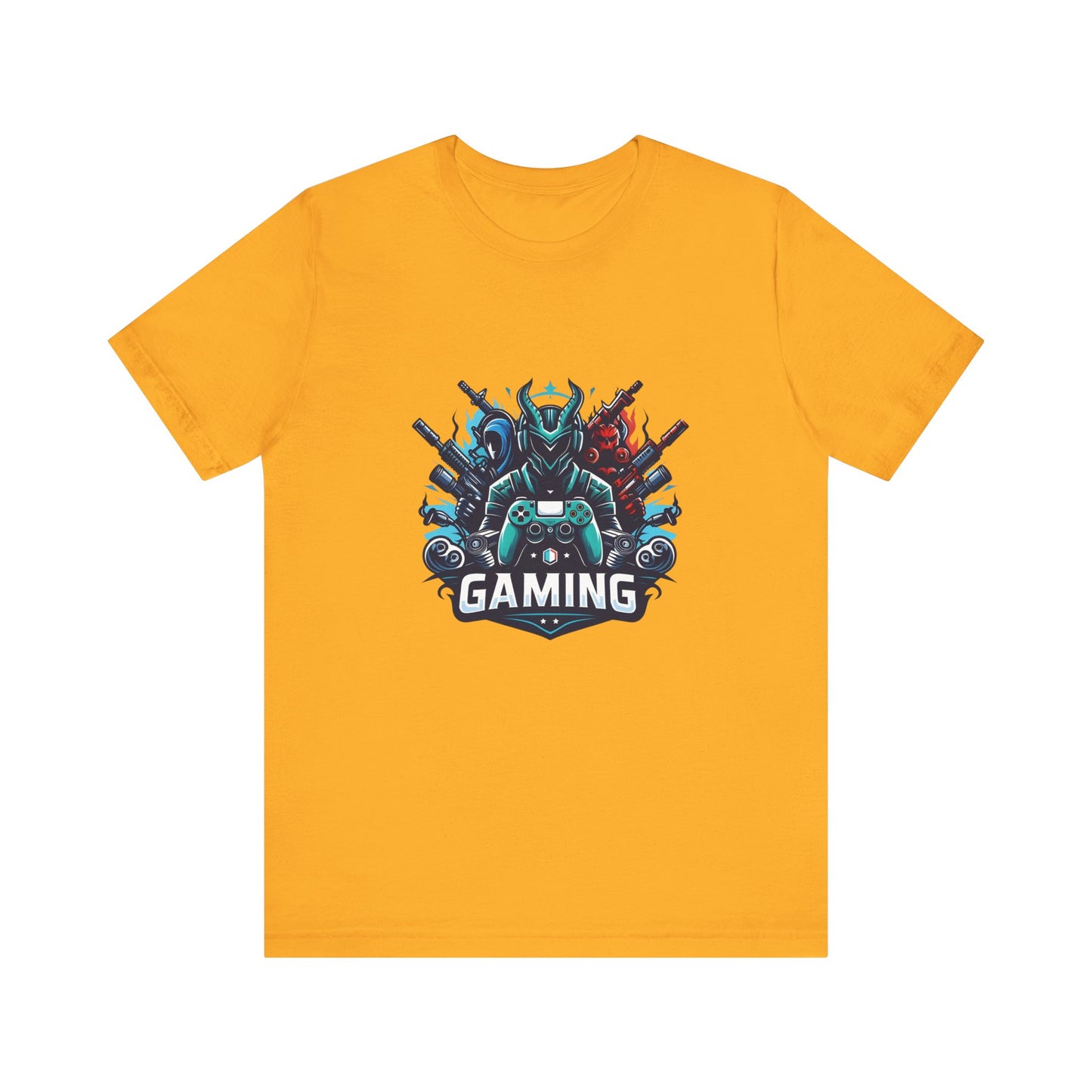 Gaming Controller Emblem Tee — Esports Gamer Graphic T-Shirt