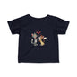 Infant Tee — Cute Cartoon Cats in Love Kids Shirt