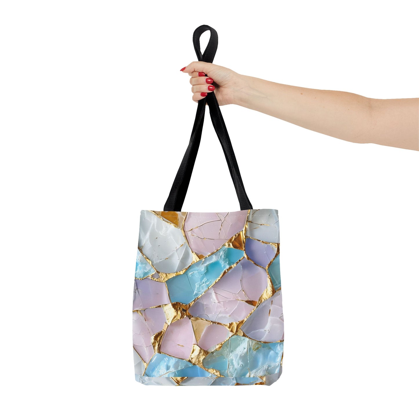 Elegant Geode Tote Bag - Chic Shopping Bag, Stylish Beach Tote