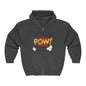 Comic Pop Art Zip-Up Hoodie - POW! Design