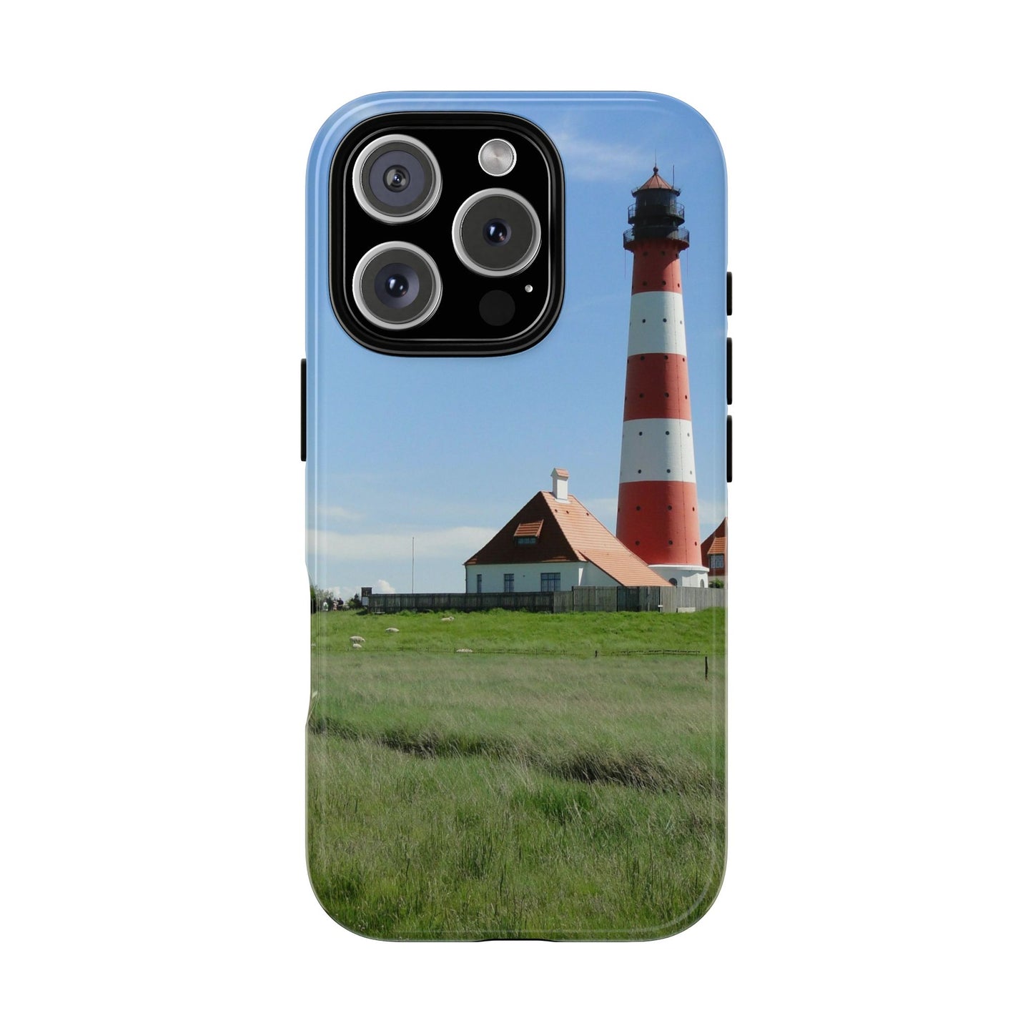 Lighthouse Phone Case - Coastal Vibes, Nautical Gift, Ocean Lover Accessory, Beach Aesthetic, Customizable Design