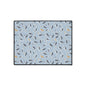Leaf Pattern Heavy-Duty Floor Mat — Non-Slip Entry & Kitchen Rug
