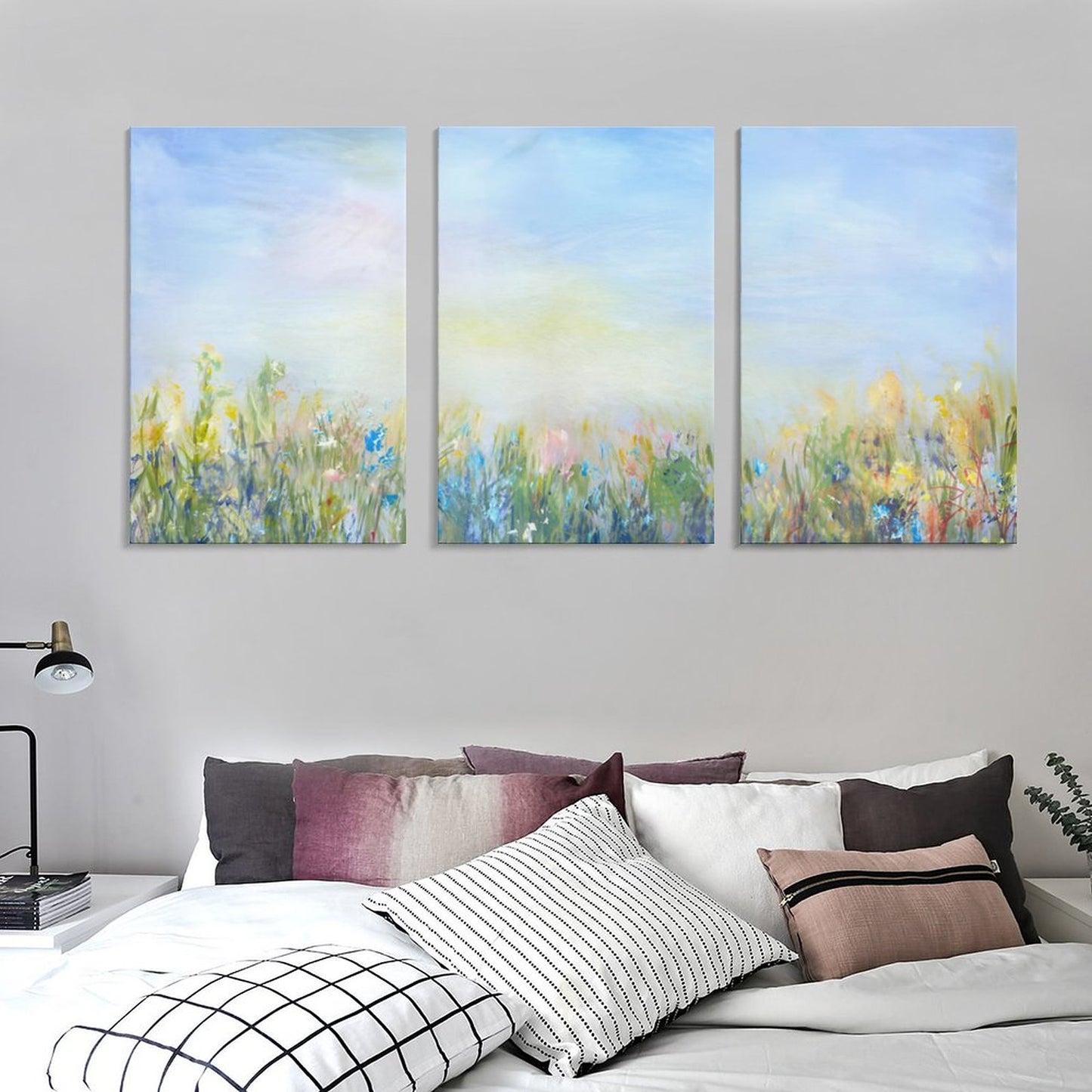 Vertical Framed Wall Art Praire