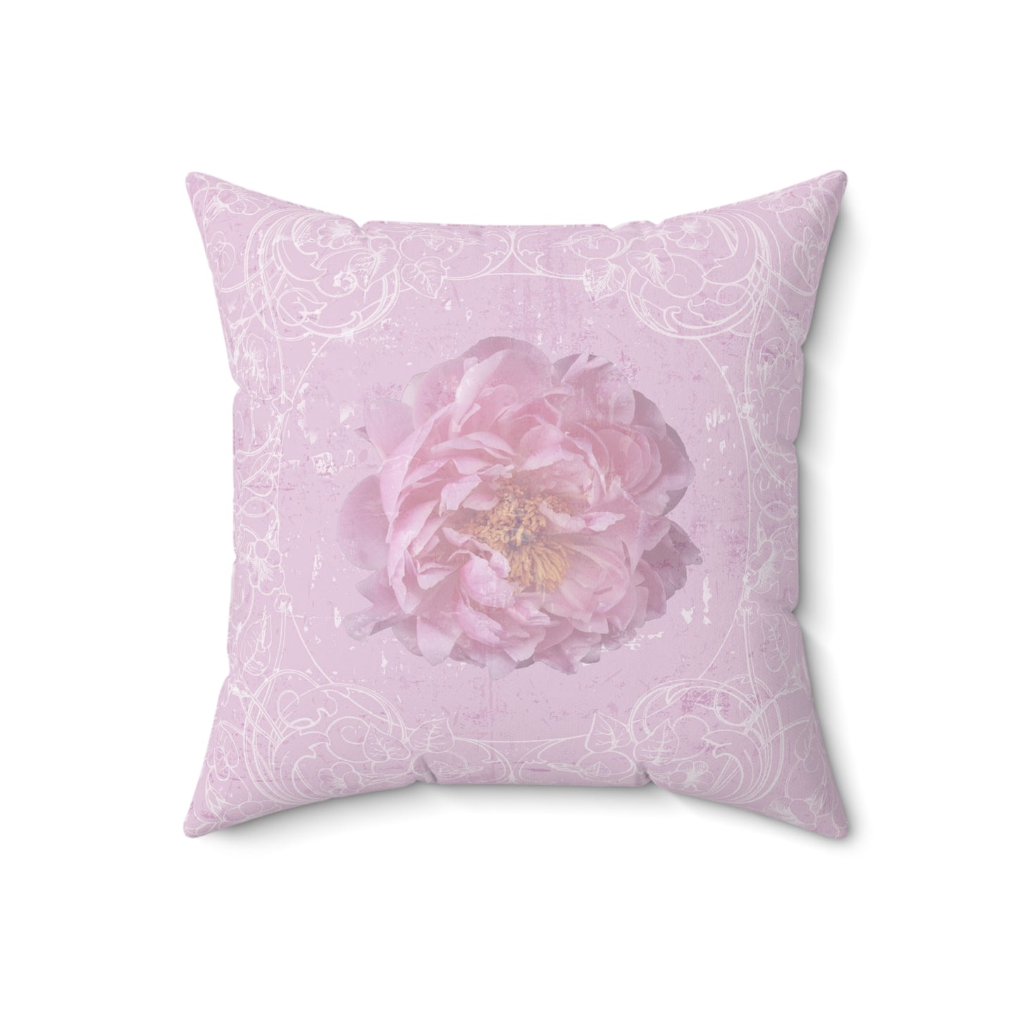 Spun Polyester Square Pillow