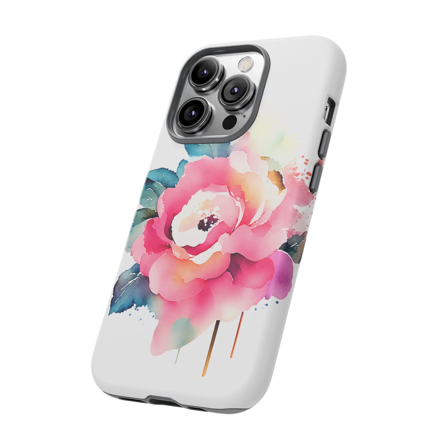 Floral Phone Case - Vibrant Rose Design