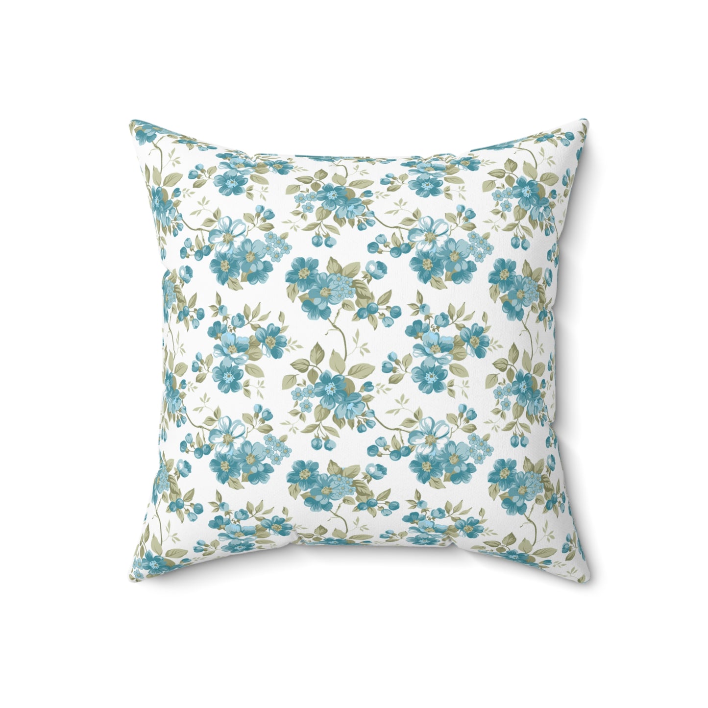 Floral Decorative Pillow, Cozy Home Decor, Accent Cushion, Gift for Her, Spring Living Room Decor, Housewarming Present