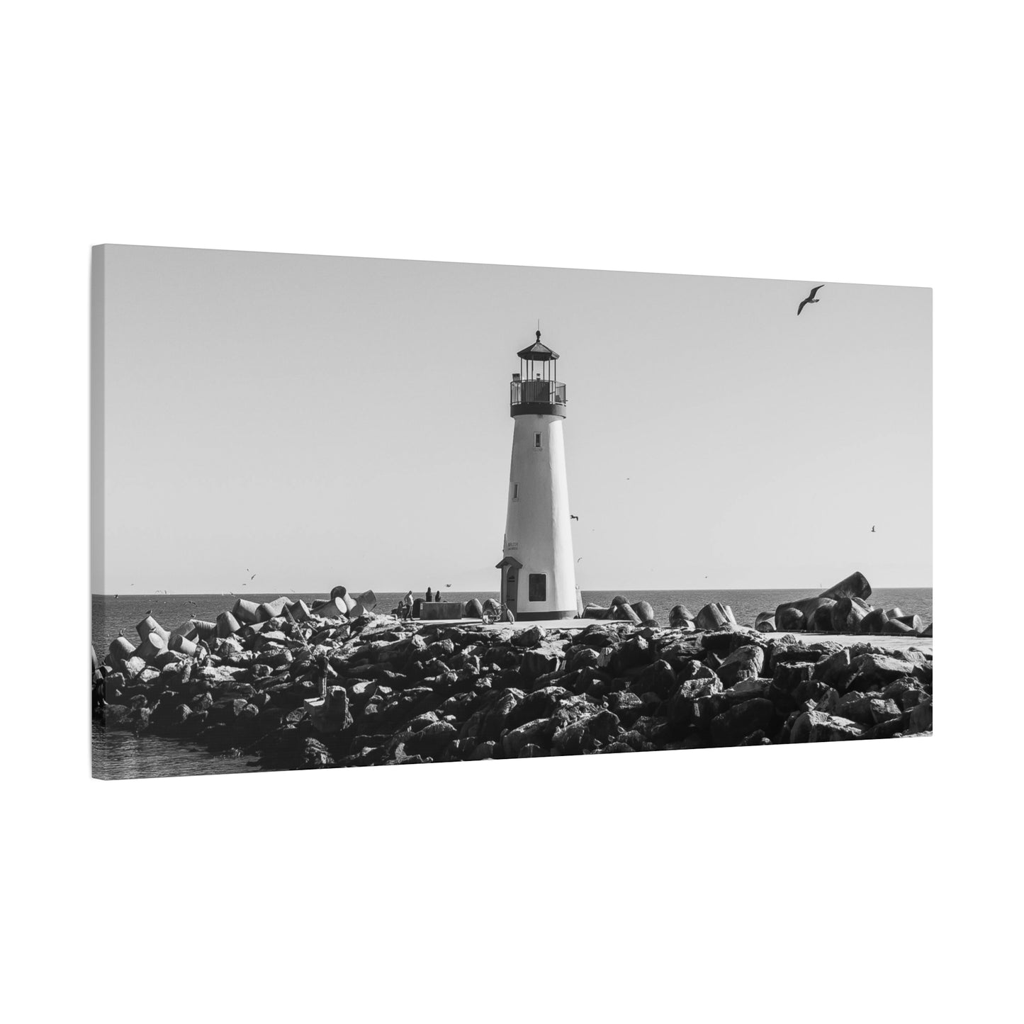 Matte Canvas, Stretched, 1.25" - Lighthouse