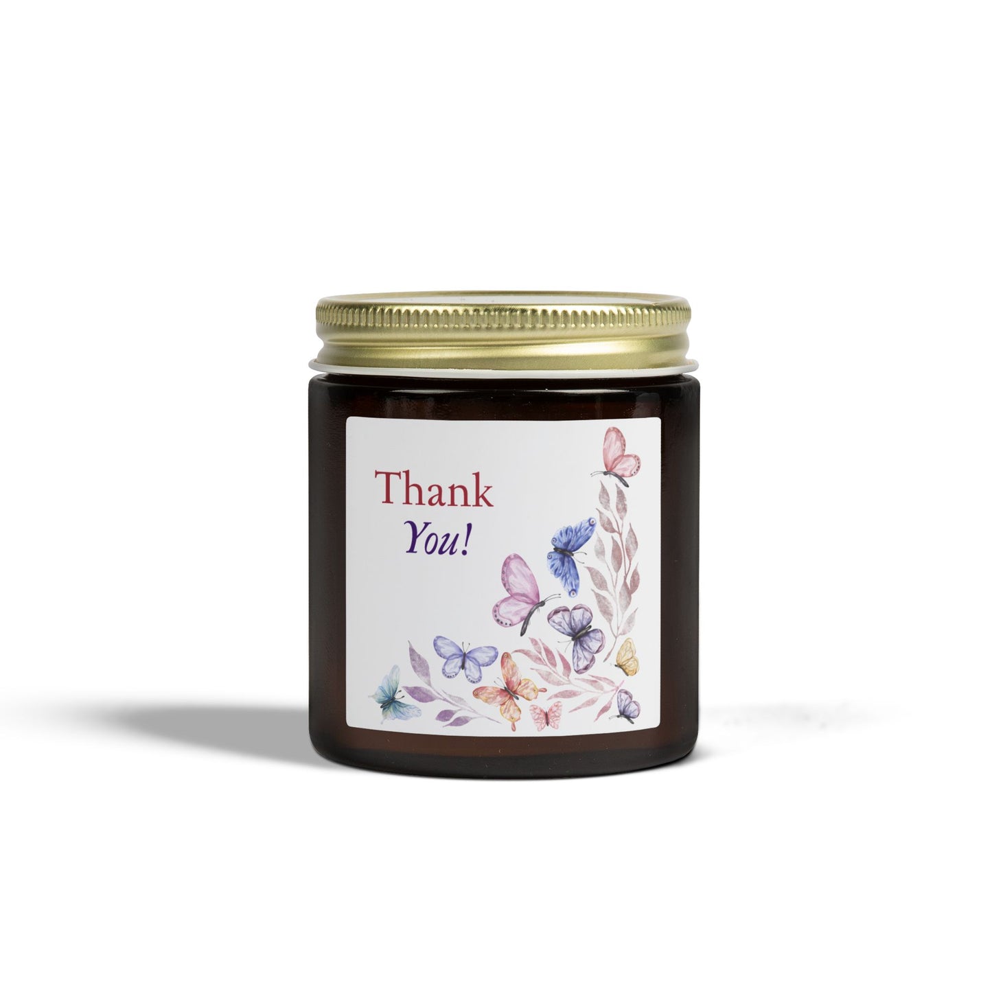 Thank You Scented Candle — Coconut Apricot Wax (4oz & 9oz)