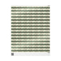 Wrapping Paper Roll — Festive Green Wreath & Red Berry Holiday Wrap