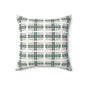 Holiday Plaid Pine & Berry Decorative Pillow