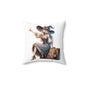 Whimsical Witch Decorative Pillow