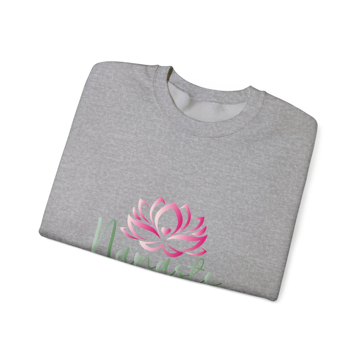 Namaste Lotus Sweatshirt — Cozy Yoga Crewneck for Meditation & Mindfulness