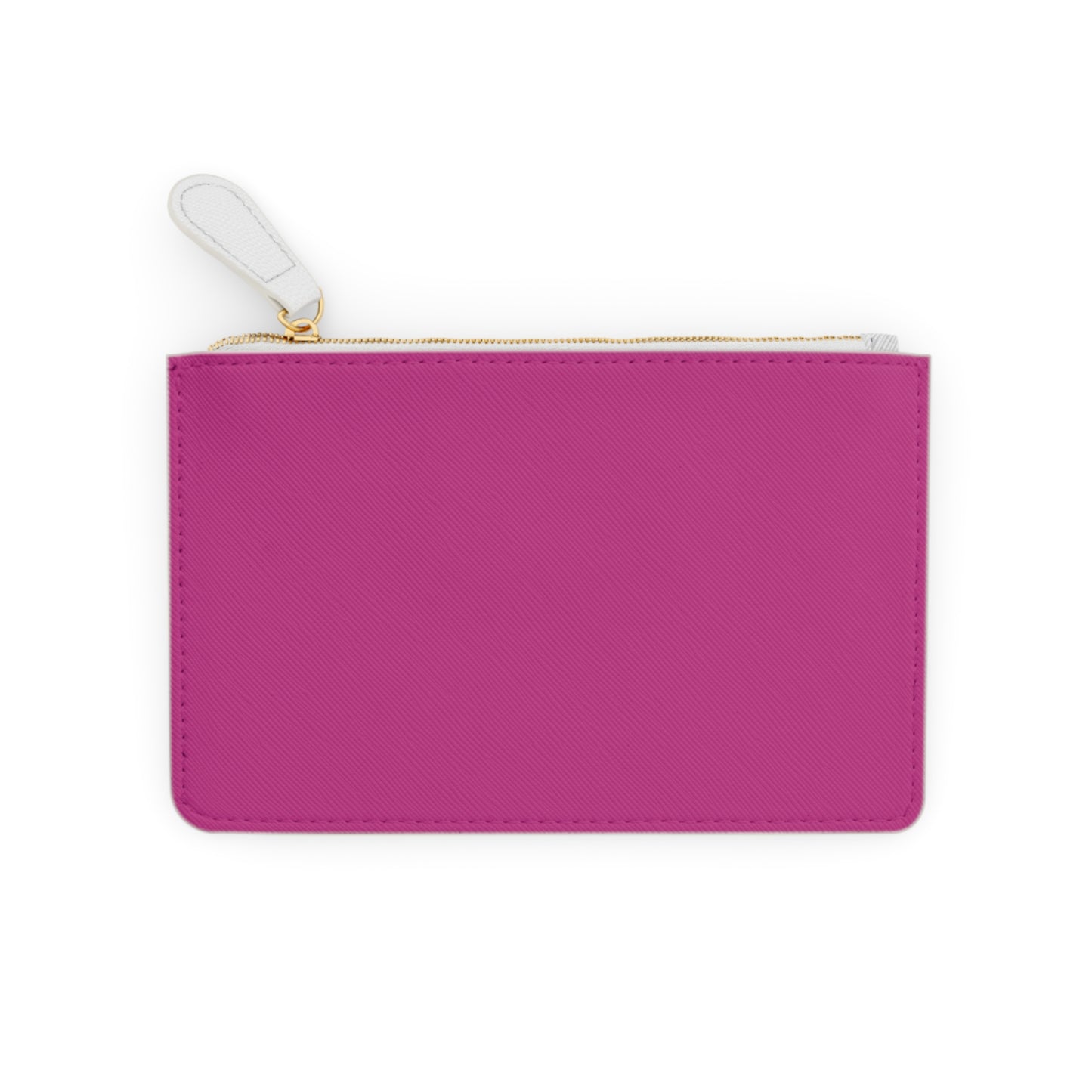 Bird & Branch Mini Clutch Bag — Pink Floral Zip Pouch