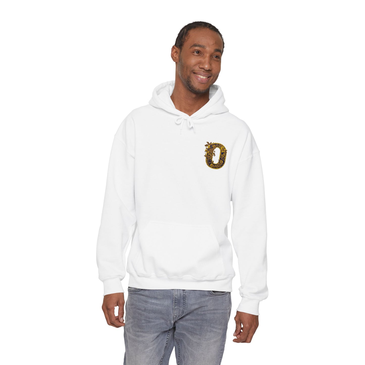 Unisex Heavy Blend™ Hooded Sweatshirt - Letter O