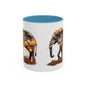Elegant Elephant Accent Coffee Mug - Nature Lover Gift, Animal Lover Mug
