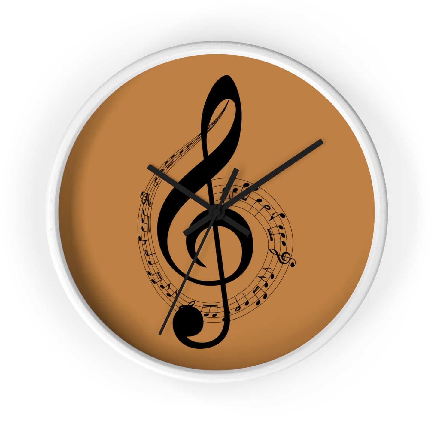 Musical Note Wall Clock