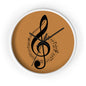 Musical Note Wall Clock
