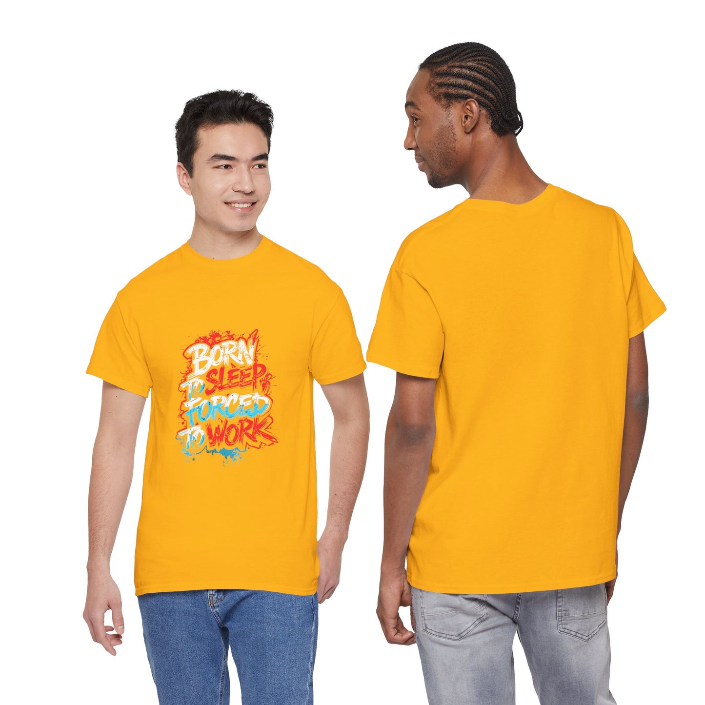Born to Sleep, Forced to Work T‑Shirt — Funny Graphic Tee for Night Owls