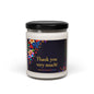 Thank You Very Much Scented Candle — Floral Thank-You Gift Jar (9 oz)