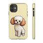 Cute Dog Phone Case, Pet Lover Gift, Custom Phone Cover, Cartoon Dog Case, Durable Phone Accessory