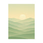 Matte Canvas, Stretched, 1.25" Sunset or Sunrise