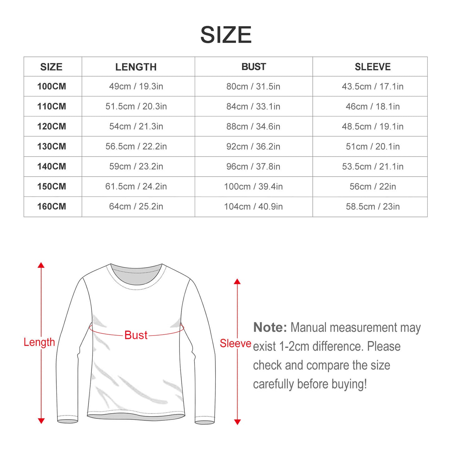 Long Sleeve Girls Nightwear(All-Over Printing)