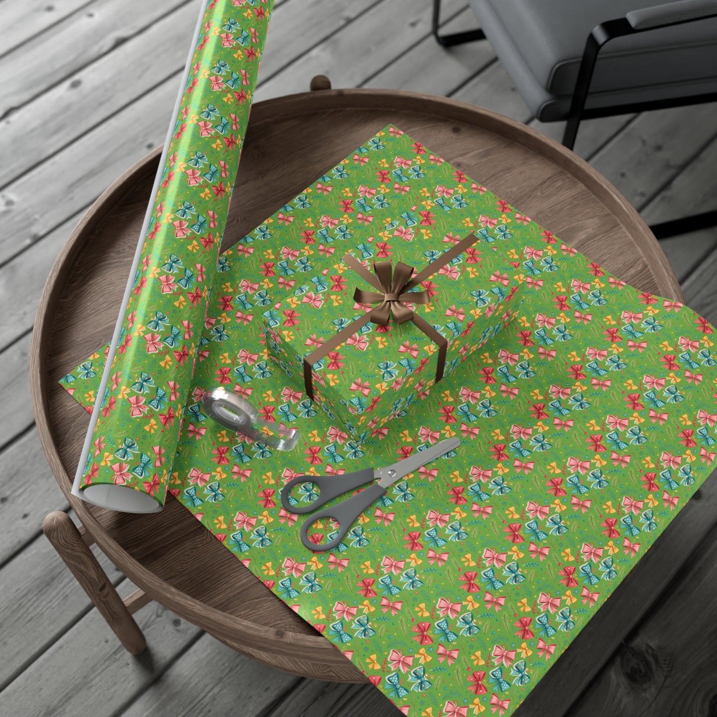 Vibrant Floral Gift Wrap Papers for Holidays, Birthdays, Parties, Special Occasions, Eco-Friendly Wrapping