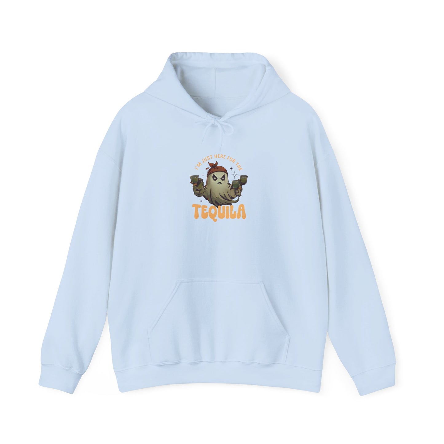 Unisex Heavy Blend™ Hooded Sweatshirt Only here for the Tequila