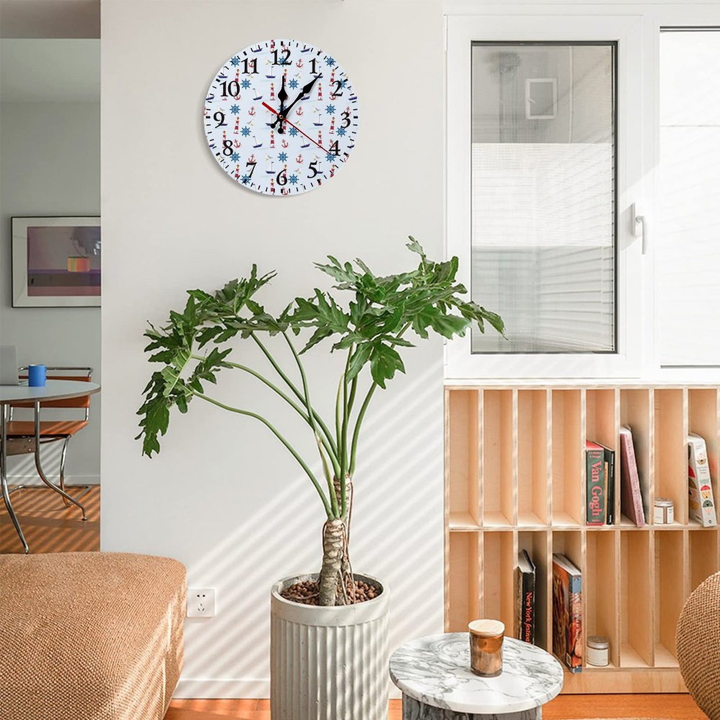 Modern Wooden Wall Clock