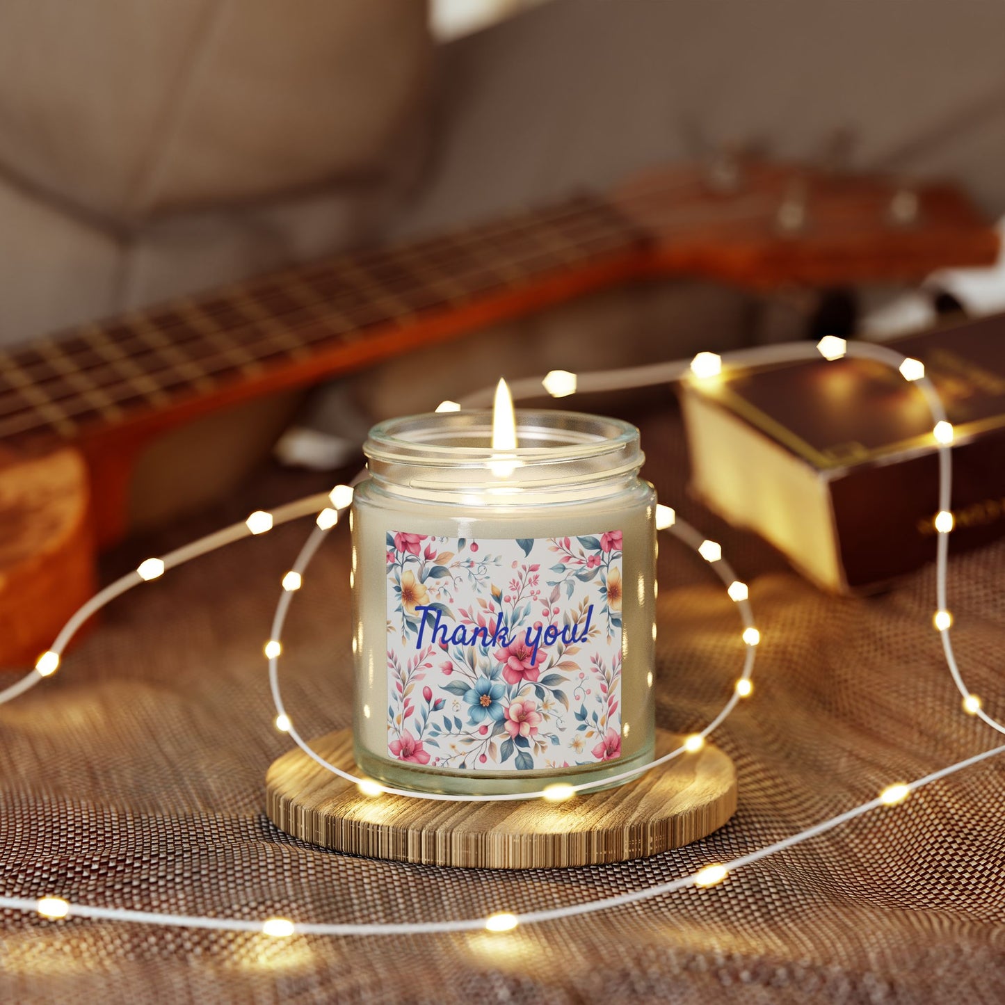 Scented Candles, Coconut Apricot Wax (4oz, 9oz)