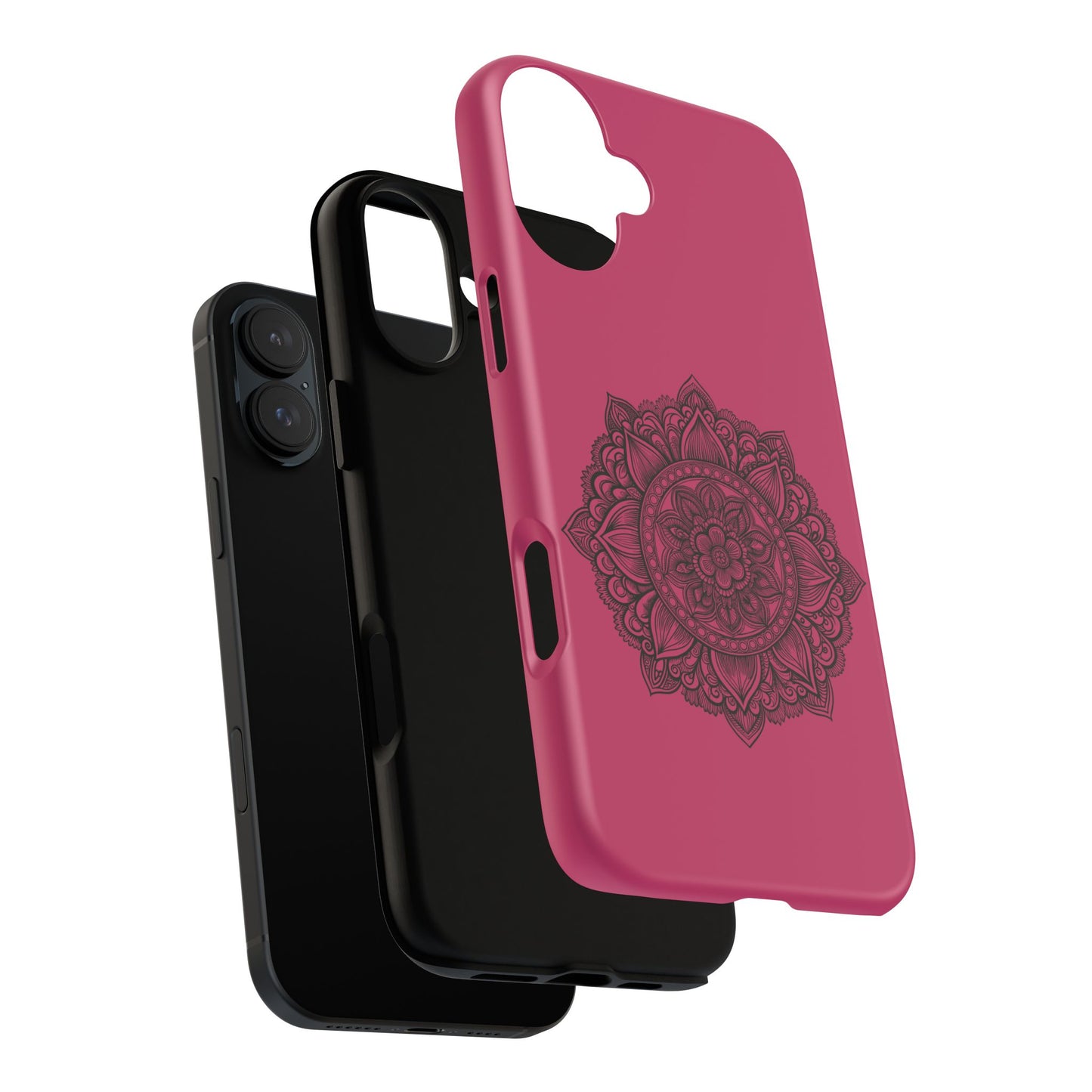 Vibrant Mandala Phone Case, Artistic Protection Cover, Gift for Her, Trendy Accessories, Birthday or Holiday Present