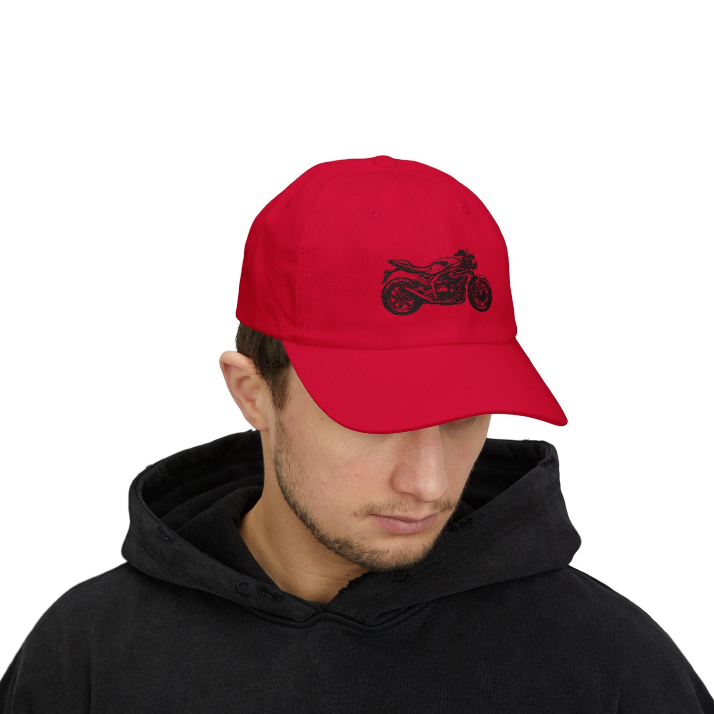 Motorcycle Dad Cap: Perfect Gift for Bikers, Father's Day, Casual, Adjustable, Vintage Style