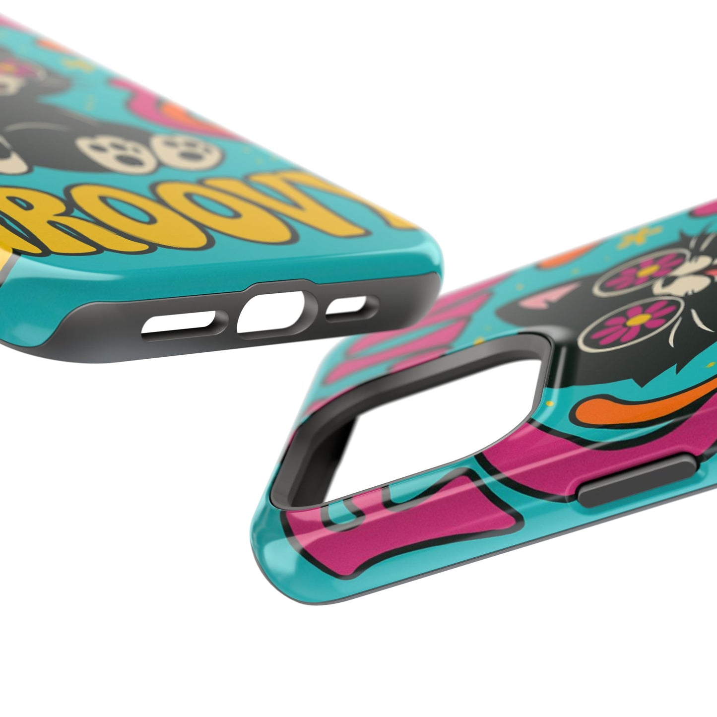 Groovy Cat Magnetic Impact-Resistant Phone Case