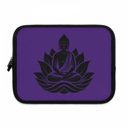 Inspirational Buddha Laptop Sleeve, Zen Tech Case