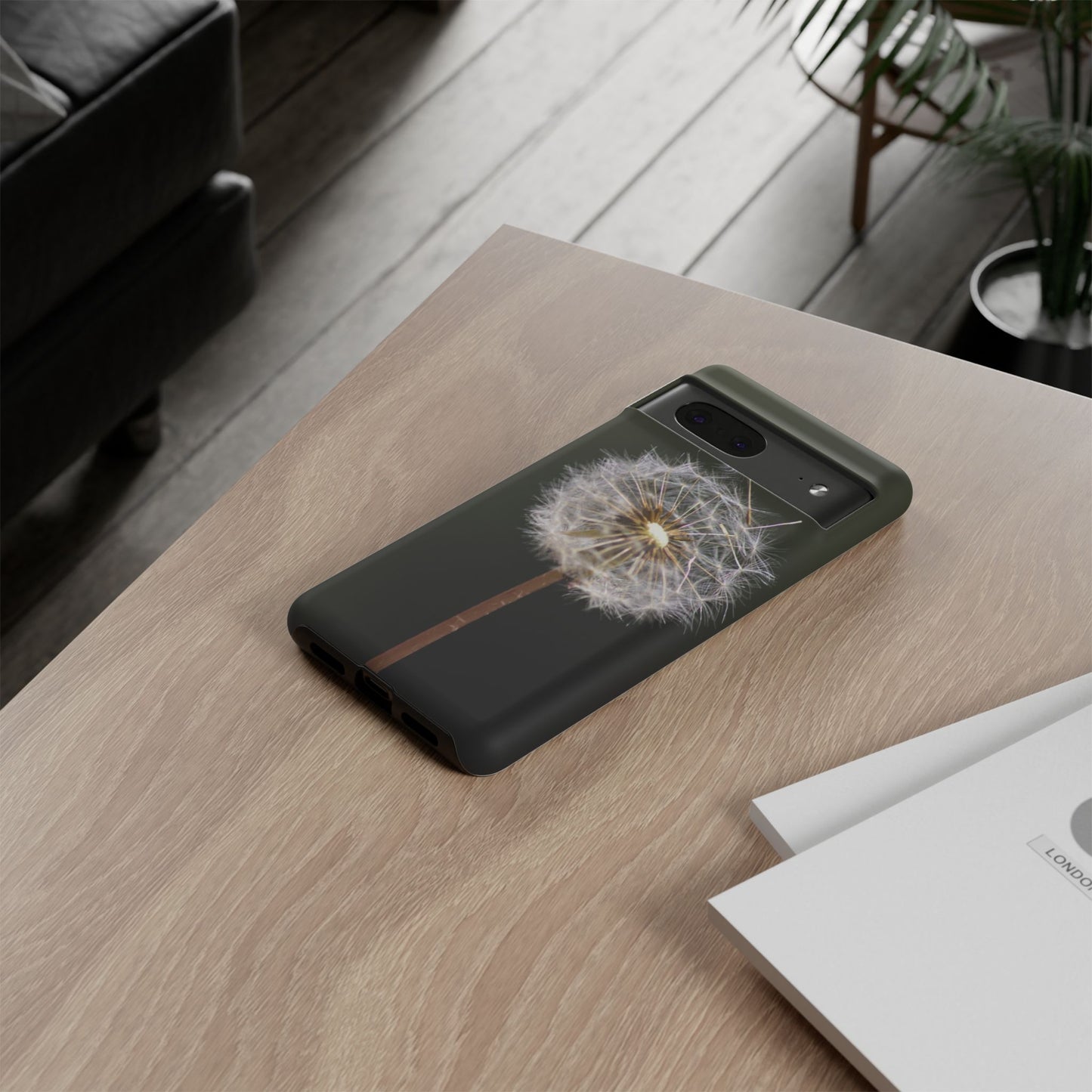 Dandelion Photo Tough Case — Protective Floral Phone Cover
