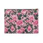 Floral Accessory Pouch - Perfect for Travel, Makeup, and Organizing, Gifts for Her, Bridal Accessories, Rose Pattern Clutch