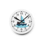 Sailing Cat Acrylic Wall Clock, Cute Home Decor