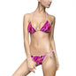 Stylish Women's Bikini Swimsuit, Tie-Dye Bathing Suit, Summer Swimwear, Beach Ready, Pool Party Essential, Perfect for Vacation