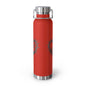 Stylish Insulated Water Bottle, Travel Flask, Gift for Him/Her, Fitness Bottle, Eco-Friendly Drinkware, 22oz Copper Design