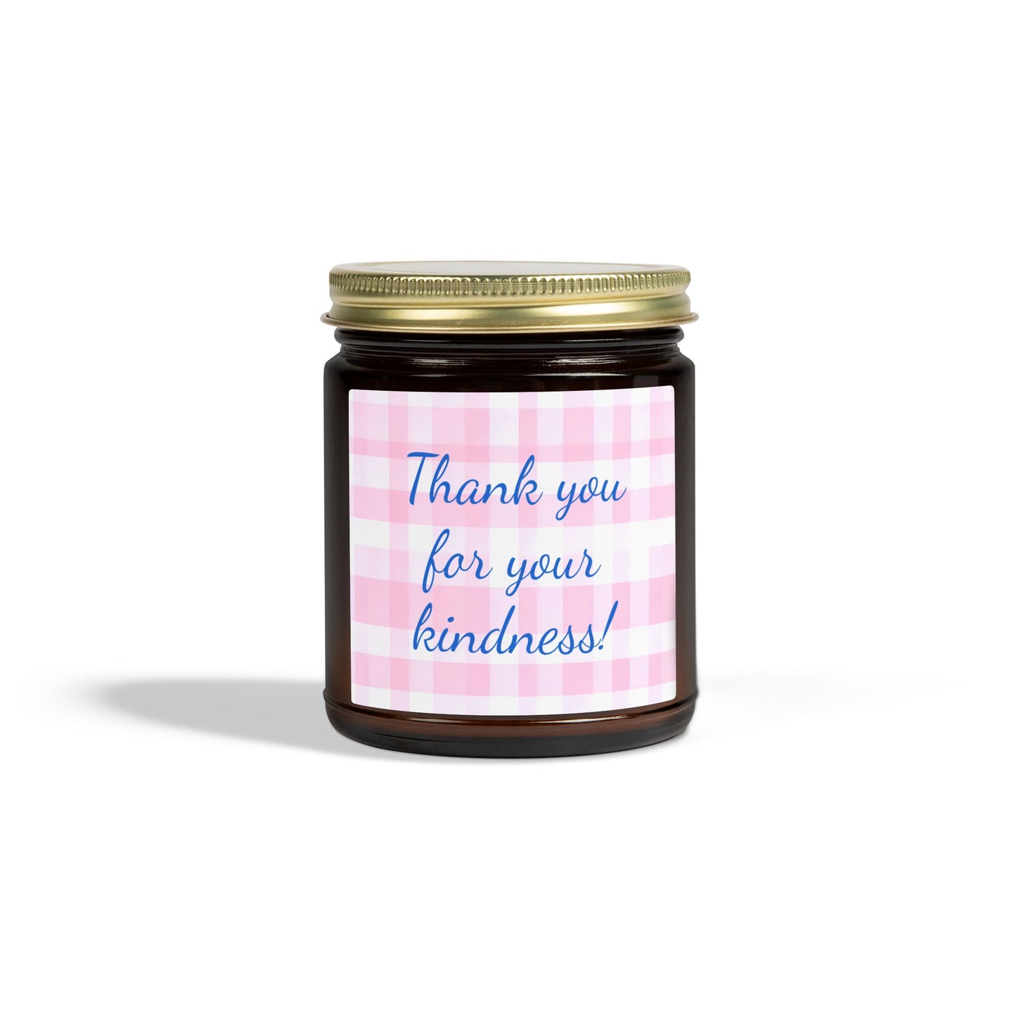 Thank You For Your Kindness Scented Candle (Coconut Apricot Wax)