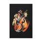Matte Canvas, Stretched, 1.25" - Bass Player