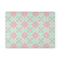Glass Cutting Board – Pastel Pink & Mint Tile Pattern Kitchen Board